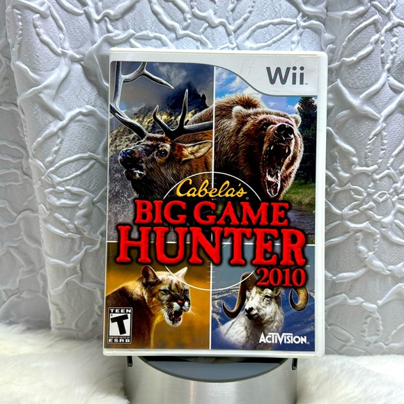 Wii CabelaโsโBig Game Hunter 2010 Activision game - Picture 1 of 3